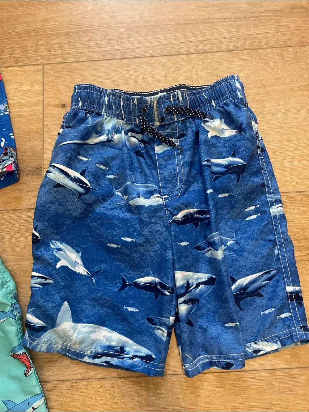 Carter's Boys bathing suit Shorts - trunks Blue, Aqua, Green, Boys 7, Set of 3